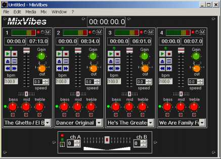 Screenshot of Mixvibes Free